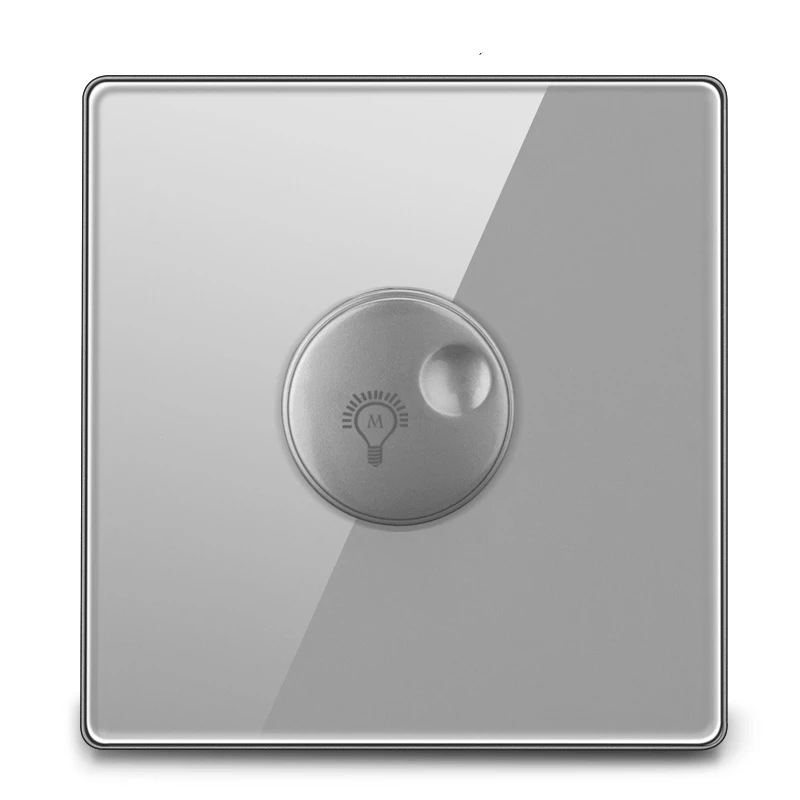 250 в 86 мм 1/2/3/4 пост 1/2 way Grey mirror акриловая плоская панель скрытый встроенный