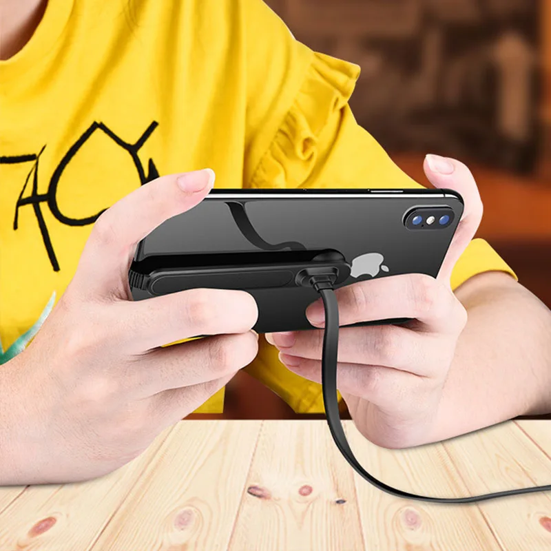 Micro B type C ручной Тур игровой кабель для зарядки данных USB C игровой изгиб кабель для iPhone samsung Note 9 S9 S8 huawei Xiaomi