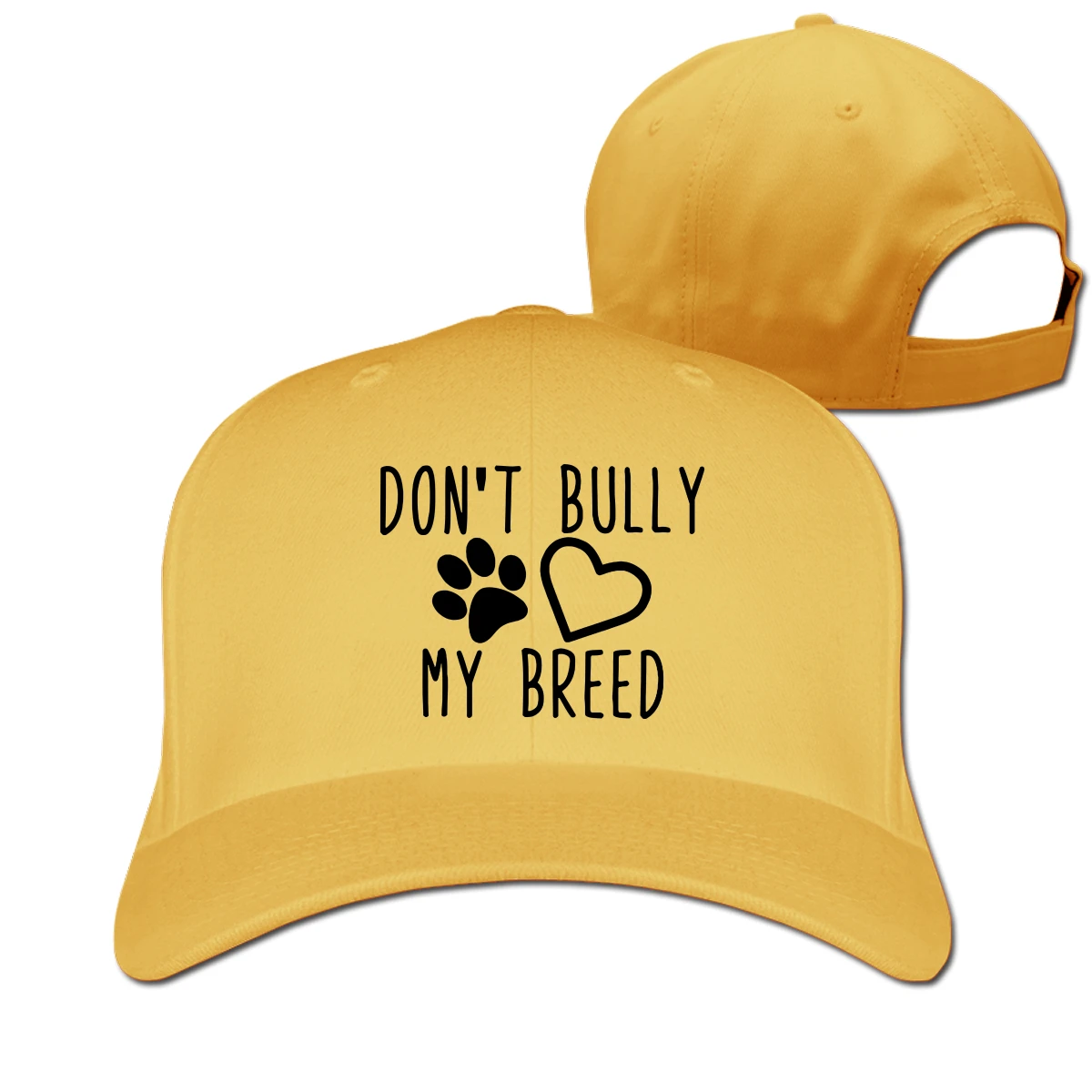 

Don't Bully My Breed Pitbull T men woman Fashionable breathable Trucker Hat