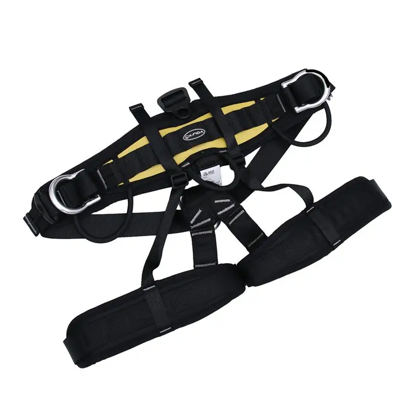 

1Pc Sfty Belt Rappelling Harness Durable Harness Safty Belt Outdoor Climbing Harness Protect Waist For Rock Climbing Climbing