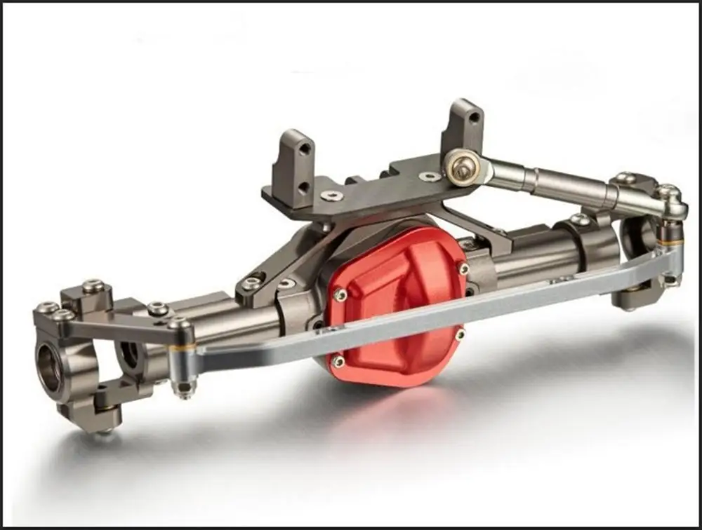 1/10 Rc автомобиль полный сплав Передняя и задняя ось CNC машина для 1:10 комплект