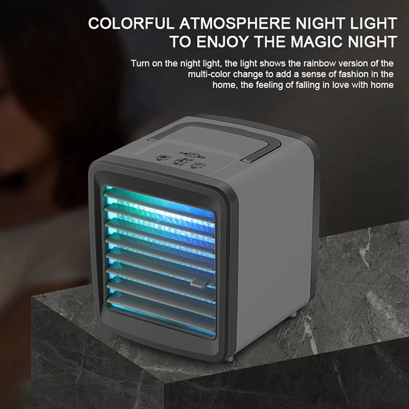 Портативный мини-вентилятор с воздушным охлаждением вентилятор для домашнего