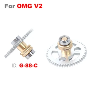 Совместимость с OMG V2 экструдер штранг-прессования колеса Шестерни Медь Диаметр 8,8 мм ID G-88-C