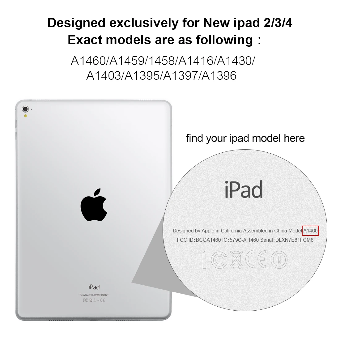 Тонкий смарт-чехол для ipad 2 3 4 с retina Дисплей из искусственной кожи чехол для ipad 2 ipad 3 ipad 4 A1395 A1396 A1416 A1430 A1458 A1460