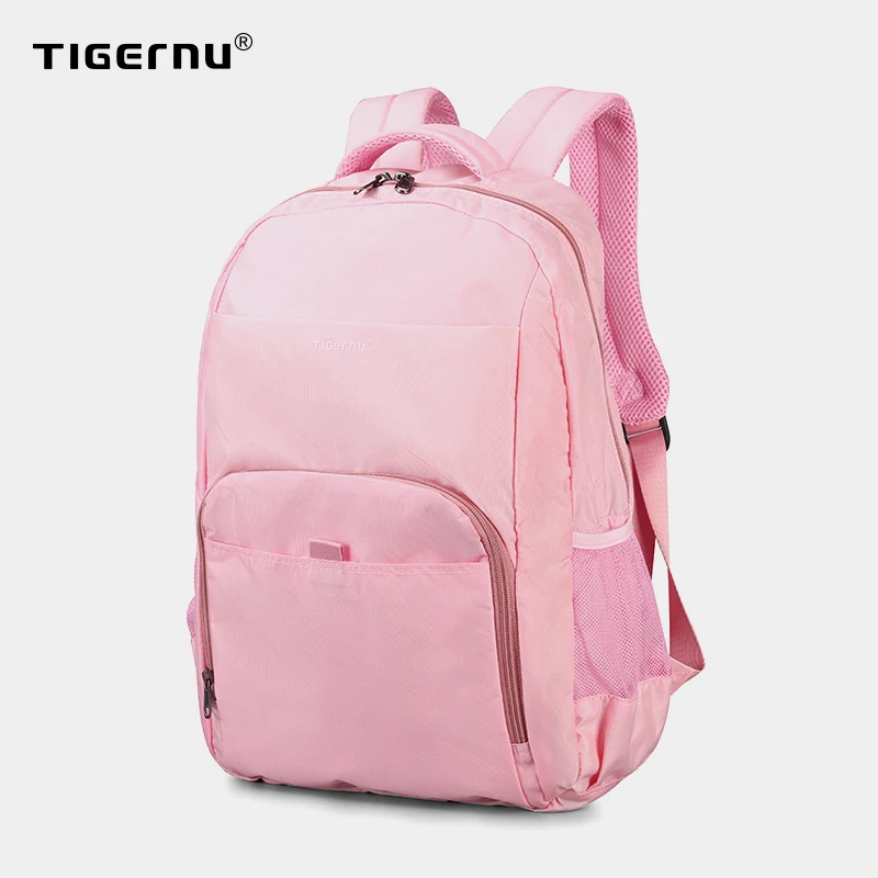 Модные женские мини-сумки Tigernu, рюкзаки для колледжа, школьный рюкзак для девочек-подростков, 14,1 дюймов, розовые/синие женские сумки