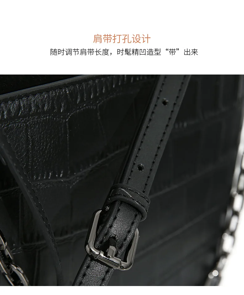 

2020 New Simple Large Capacity Classic Small Bucket Crossbody Western Style New Wild Simple Temperament Shoulder Bag