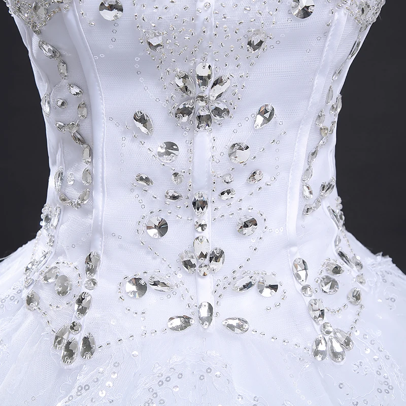 Fansmile Vestido de Novia бальные платья свадебные 2020 принцесса размера плюс винтажное