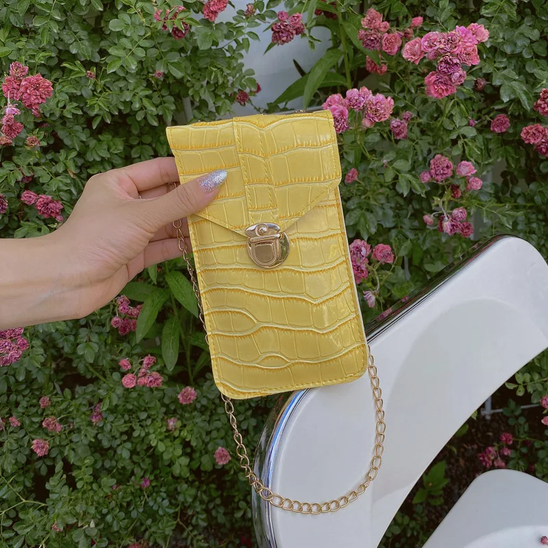 

Leisure Female Bag Stitching Mobile Phone Bag Ladies Small Bag Diagonal Bag Cross Body Bag Woman Cartoon Bags Designer Bag