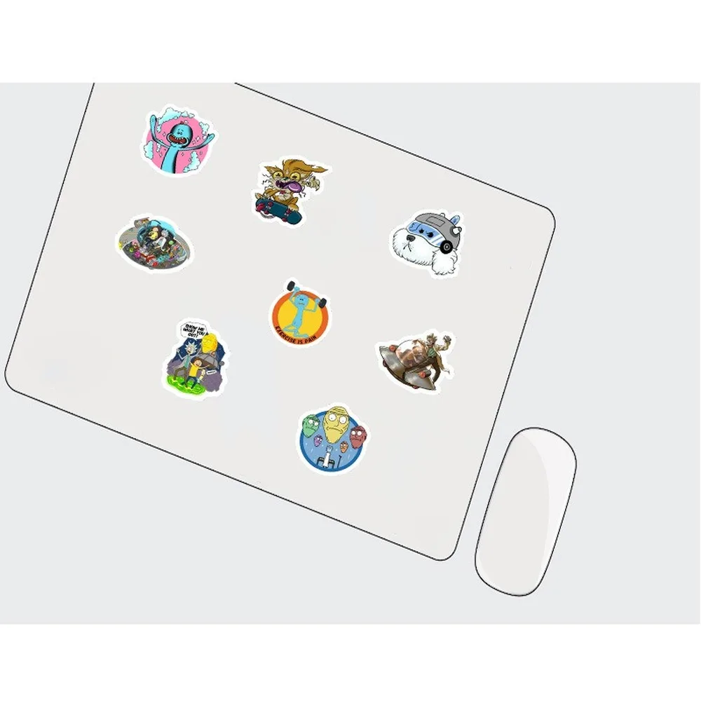 50 шт./упак. Водонепроницаемый мультфильм огурец наклейки чемодан для скейтборда