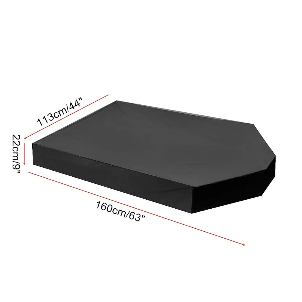 

Outdoor Garden Children's Toys Sand Pit Cover Courtyard Boat Type Small Bath Cover Waterproof sunshade cover