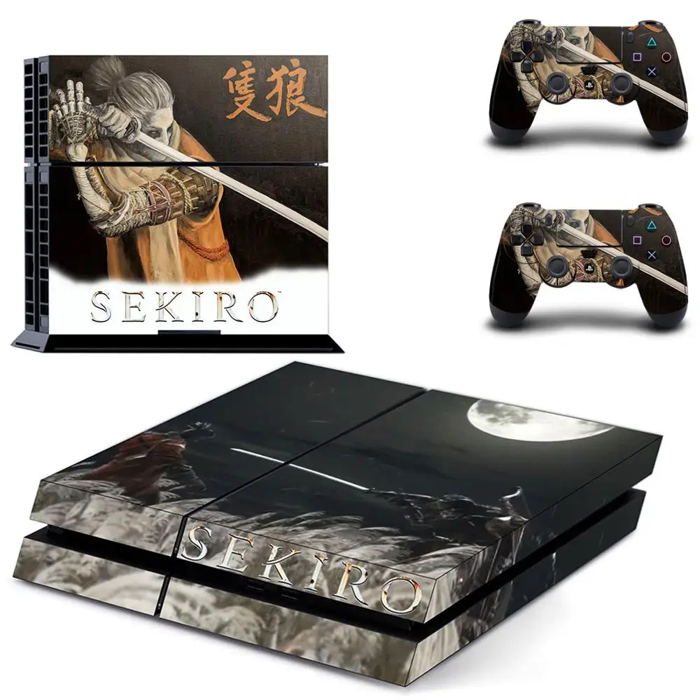 Sekiro Shadows Die Twice Full Cover Faceplates PS4 Skin Sticker Decal For PlayStation 4 Console & Controllers | Электроника