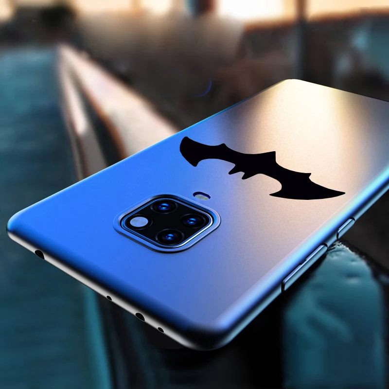 

For Xiomi Xiaomi Redmi Note 9 9S Pro Max Case For Fundas Redmi Note 9 Pro 9 S Note9 Phone Cases Off Black White Bat Hard Cover