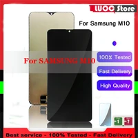 high quality lcd display for samsung galaxy m10 2019 sm 105 m105f m105ds amoled touch screen digitizer assembly for samsung m10