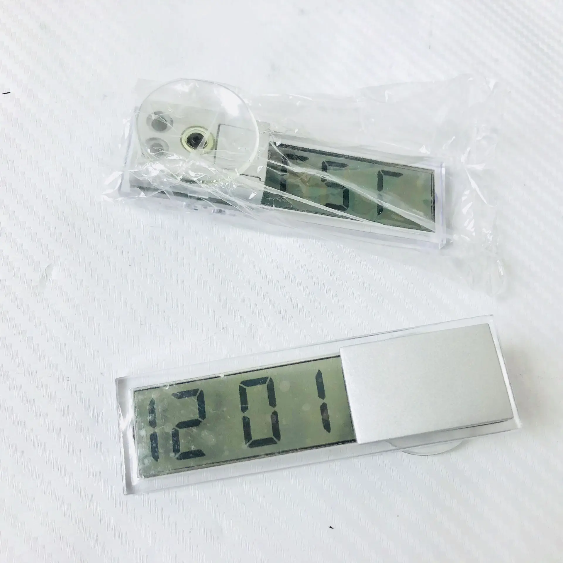 Автомобильный Чак Тип электронные часы автомобильные настольные прозрачные