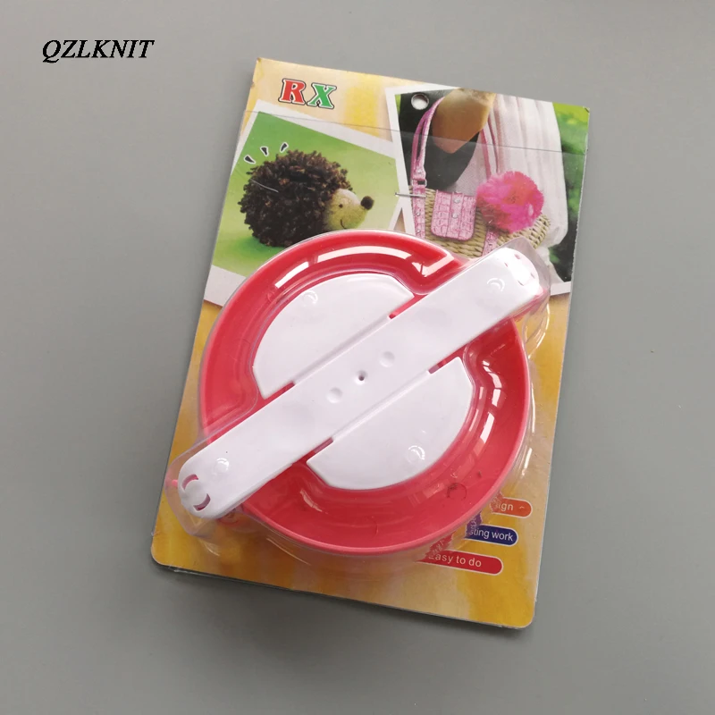 QZLKNIT 110 мм большой размер Круглый Помпон пушистый шар тканевый инструмент DIY для