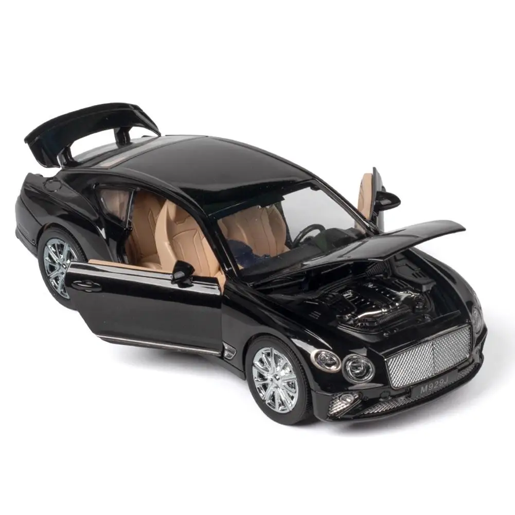 1/24 High Alloy Toy Car for Mulsanne Extended Edition Metal Vehicle Model Toys With Sound Light Open Doors | Игрушки и хобби