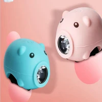 bicycle light usb charging childrens piggy horn light bicycle bell electric horn bicycle bicycle front light