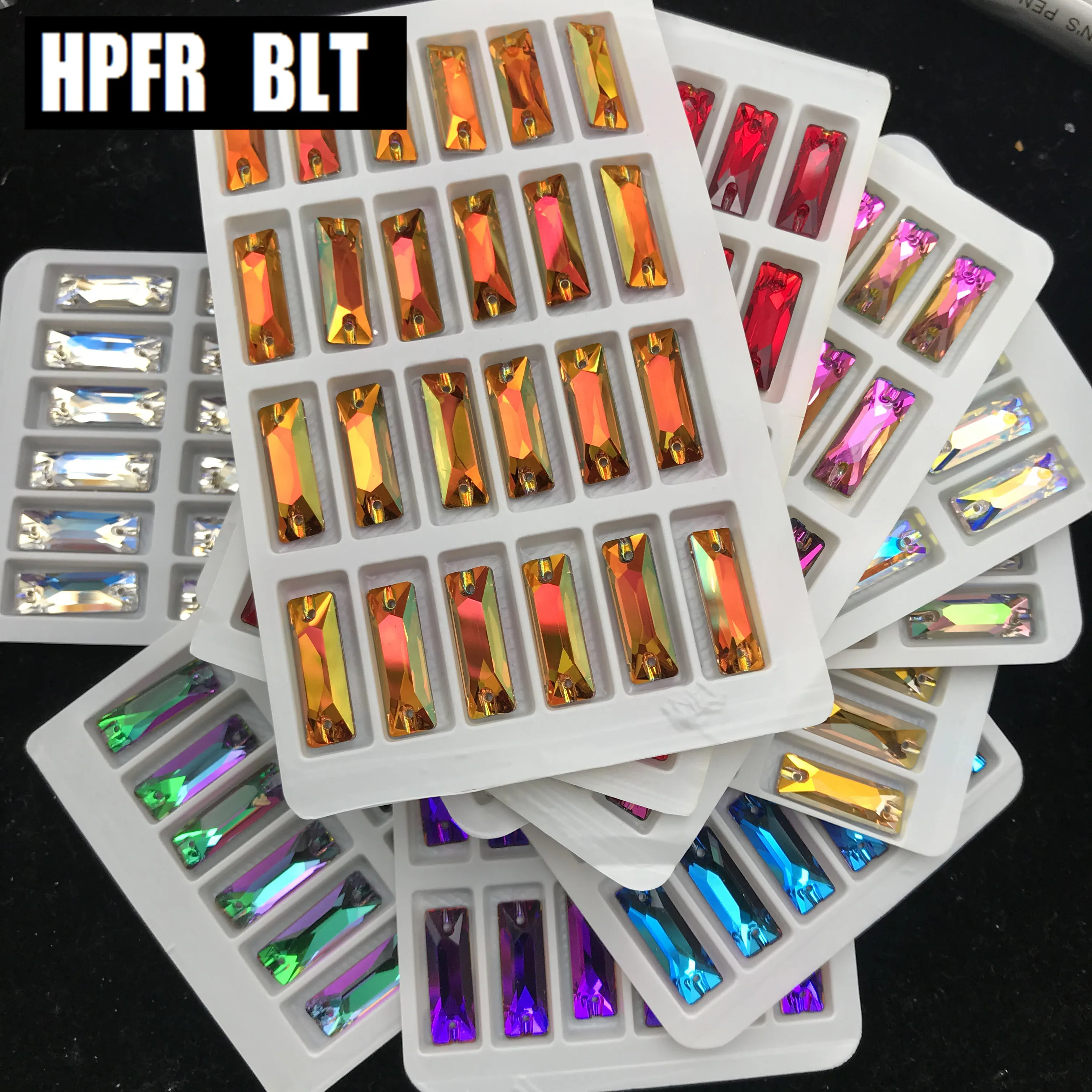 

Кристаллические стразы Rc K9 AAAAA всех цветов для украшения одежды