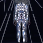 Модный костюм для косплея в стиле панк, женские механические комбинезоны, эластичные комбинезоны Zentai, костюмы для Хэллоуина и карнавала, женский комбинезон