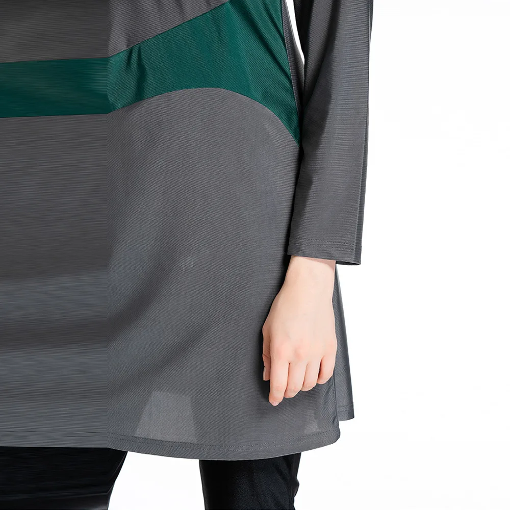 Мусульманский комплект из 3 предметов одежда для купания скромный Арабский Дубай