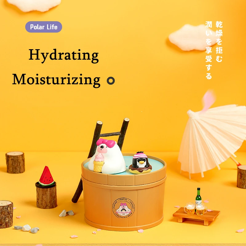 Увлажнитель воздуха ультразвуковой автомобильный 500 мл USB с мультяшным медведем |