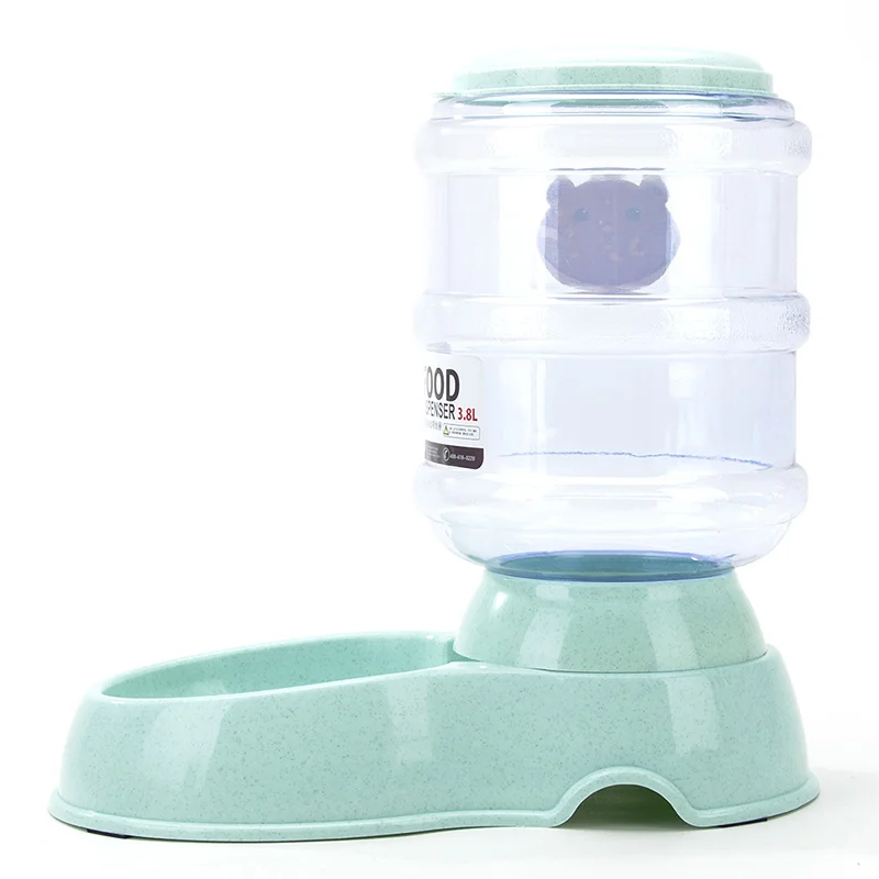 

Comedero Perro Bebedero Gato Botella Agua Perro Comedero Automatico Gato Dog Feeder 3.8L Huisdier Voedsel Opslag Comedero Gato