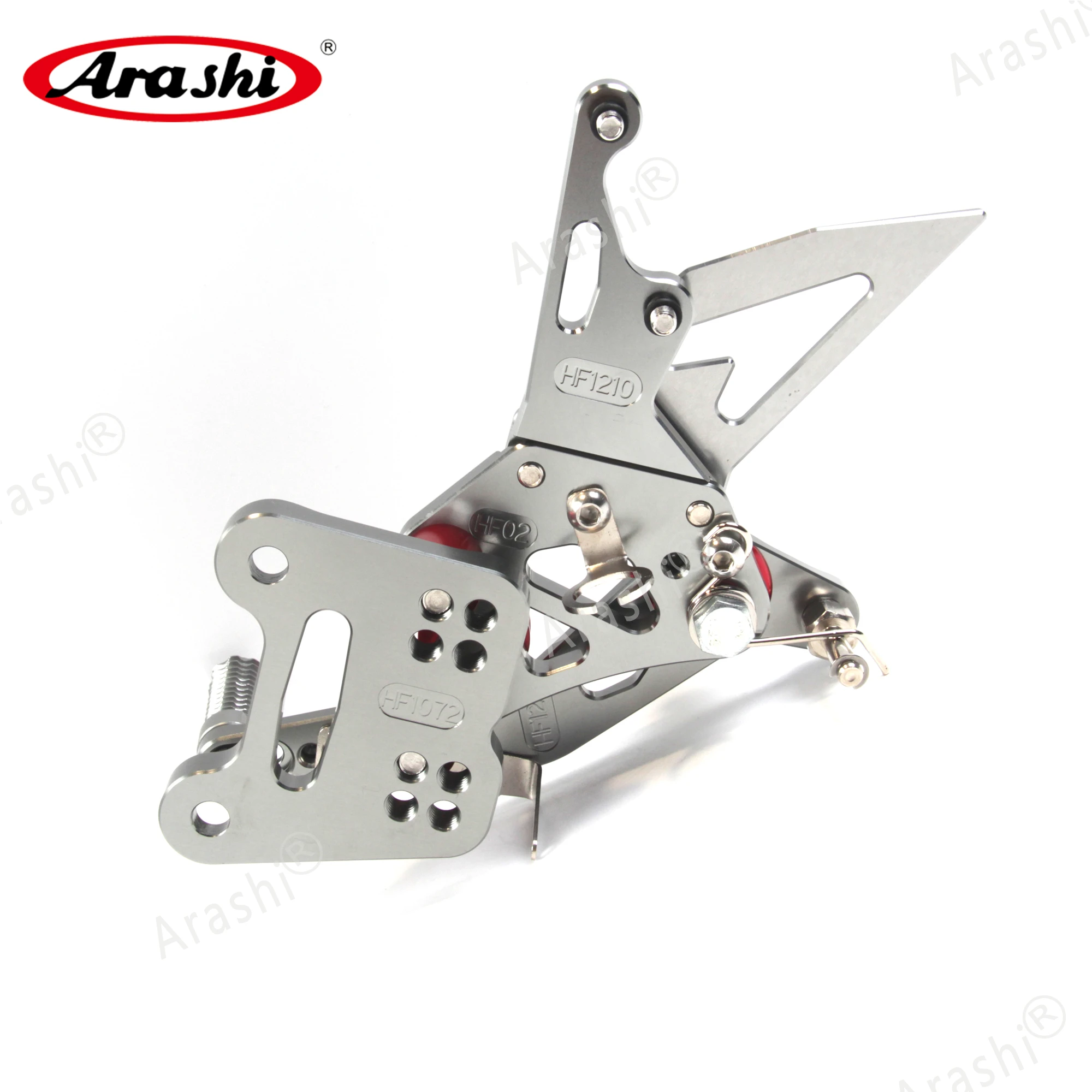 Arashi GSX-R1000 CNC Регулируемые подножки для ног Rider Rearset подставка для ног для SUZUKI GSXR1000 GSXR 1000 GSX1000R