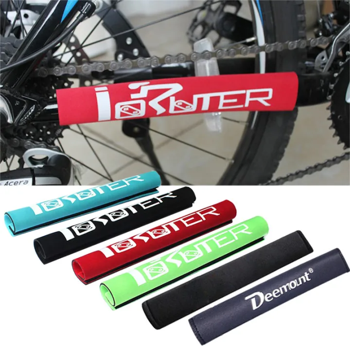 Bicycle Frame Chain Protector Mountain Bike Stay Front Fork Protection BikeGuard Protective Pad Wrap Cover Cycling Accessories