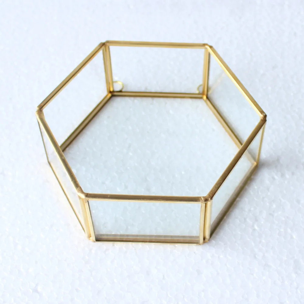 Классическое геометрическое стекло Террариум настенный парниковый цветок