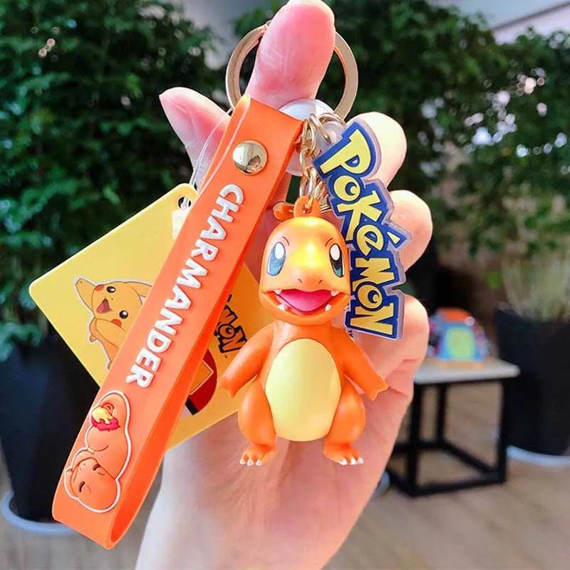Брелок Покемон Пикачу фигурка из ПВХ Такара Томи мультяшная мини-фигурка аниме