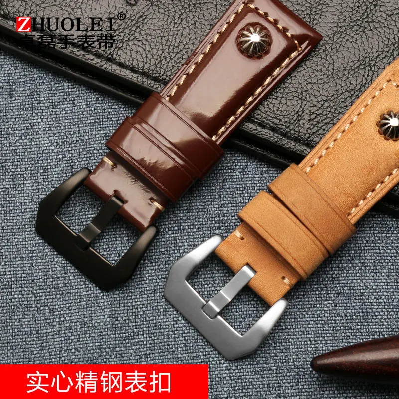 Ремешок из матовой воловьей кожи для наручных часов P-e-Письмо/D-i-esel браслет в