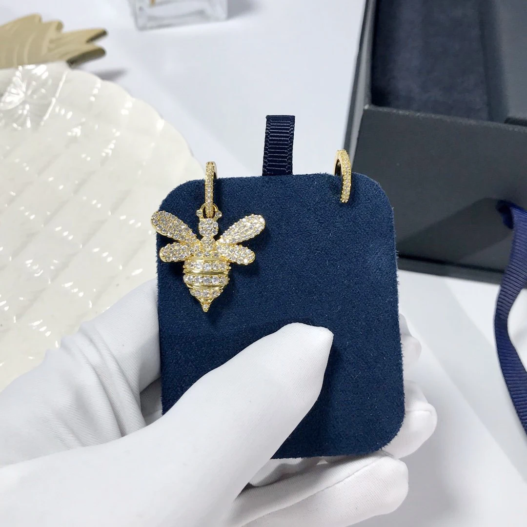 Модные очаровательные оригинальные серьги из стерлингового серебра 1:1