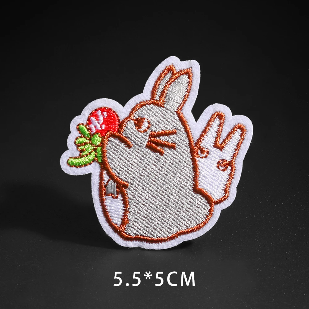 N3-BT4294 Мультфильм Dumbo нашивки со слонами клеящиеся утюгом украшения Мой сосед Тоторо ткань аппликации 3D Diy милое крыло свободы не лицо значки - Цвет: N3-BT4294