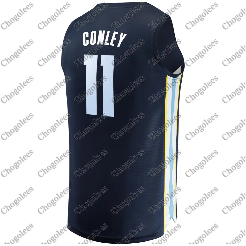 

Men Basketball Jersey Mike Conley Memphis Branded Fast Break Jersey Navy Icon Edition