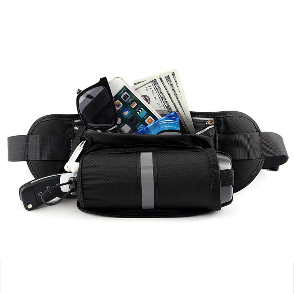 Спортивная поясная сумка для бега мобильный телефон, водонепроницаемая сумка для бутылки с водой для рыбалки, альпинизма, походов, пояс от AliExpress WW