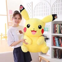 very large pikachus plush toys big size full pillow pokemoned stuffed doll appease baby birthday present christmas gift for kids