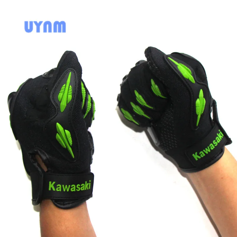 UYNM 1 пара Кавасаки модные Мотоциклетные Перчатки Новые универсальные