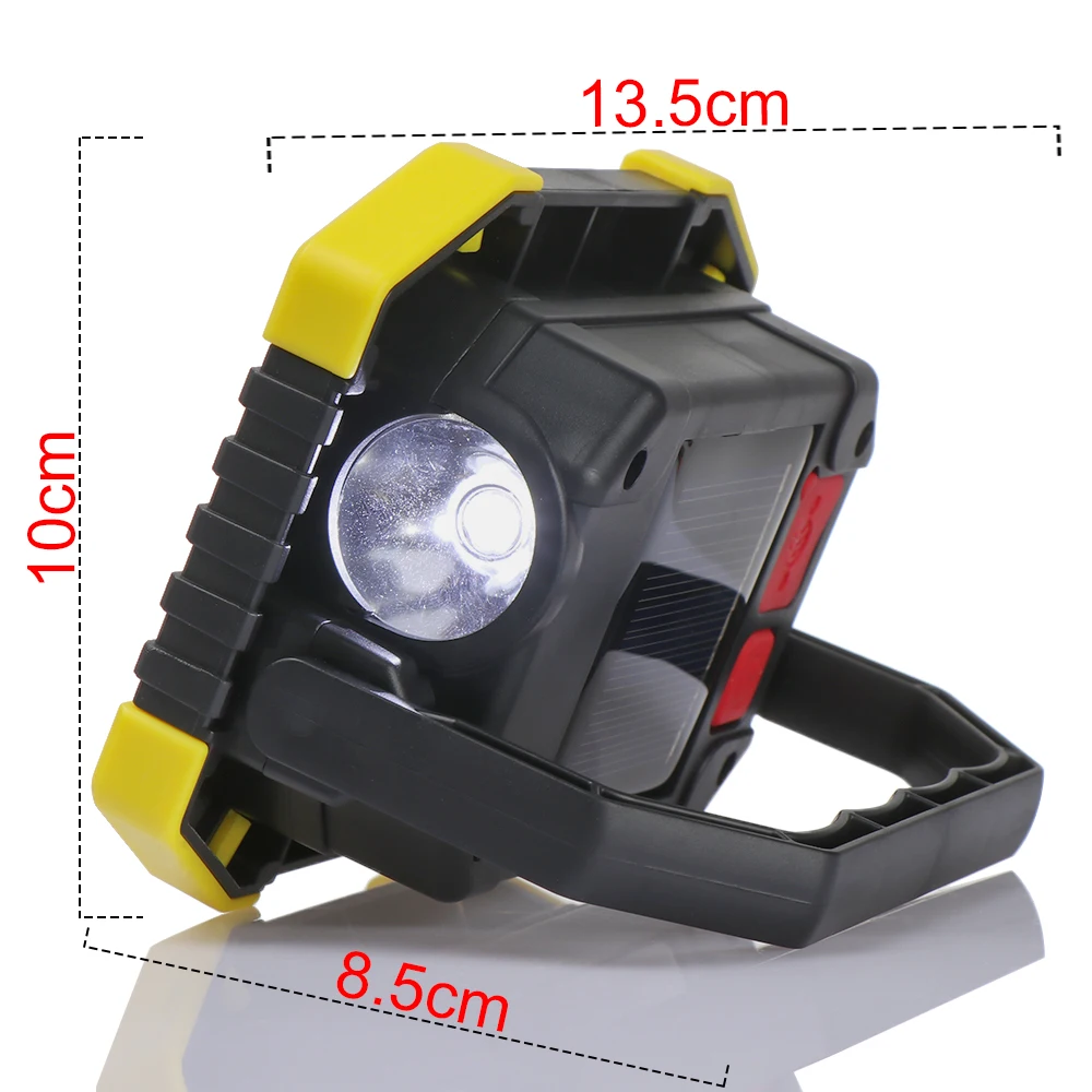 

1Set High Bright 20W Solar Charging Camping LED Light USB Light Work Lamp Torch Outdoor Lighting Emergency Flood Lamp