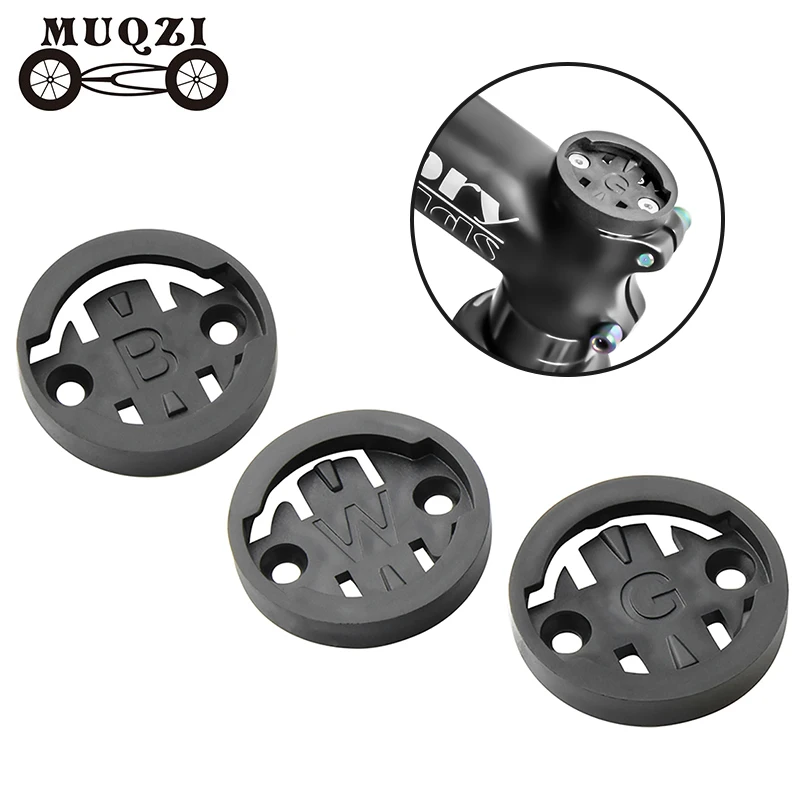 

MUQZI Bicycle Computer Mount Bracket Stem Top Cap Stopwatch Adapter MTB Road Bike Speedometer Fixed Base For GARMIN BRYTON WAHOO