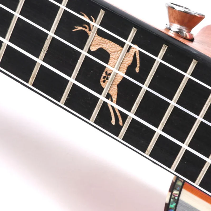 Укулеле 24 дюйма электрическая акустическая мини-гитара из синтетического