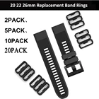 Черная резиновая пряжка, фиксирующее кольцо для Garmin Fenix 66S6X55X5S Plus33HR, 251020 шт.