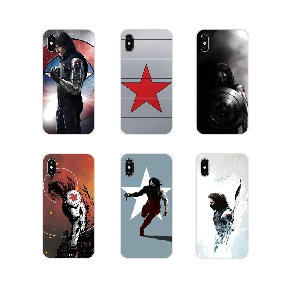 Для Huawei Mate Honor 5X 6X 7 7A 7C 8 9 10 8C 8X 20 30 Lite Pro Winter Soldier Bucky Comics аксессуары чехлы для