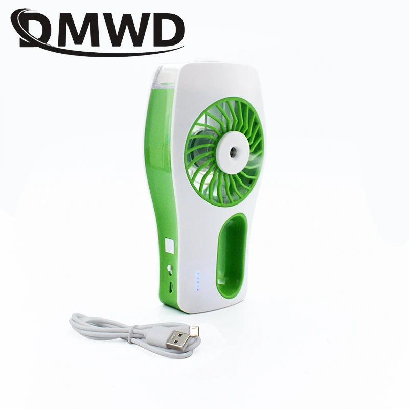 DMWD Ручной мини USB перезаряжаемый аккумулятор аэрозоль охлаждающий вентилятор