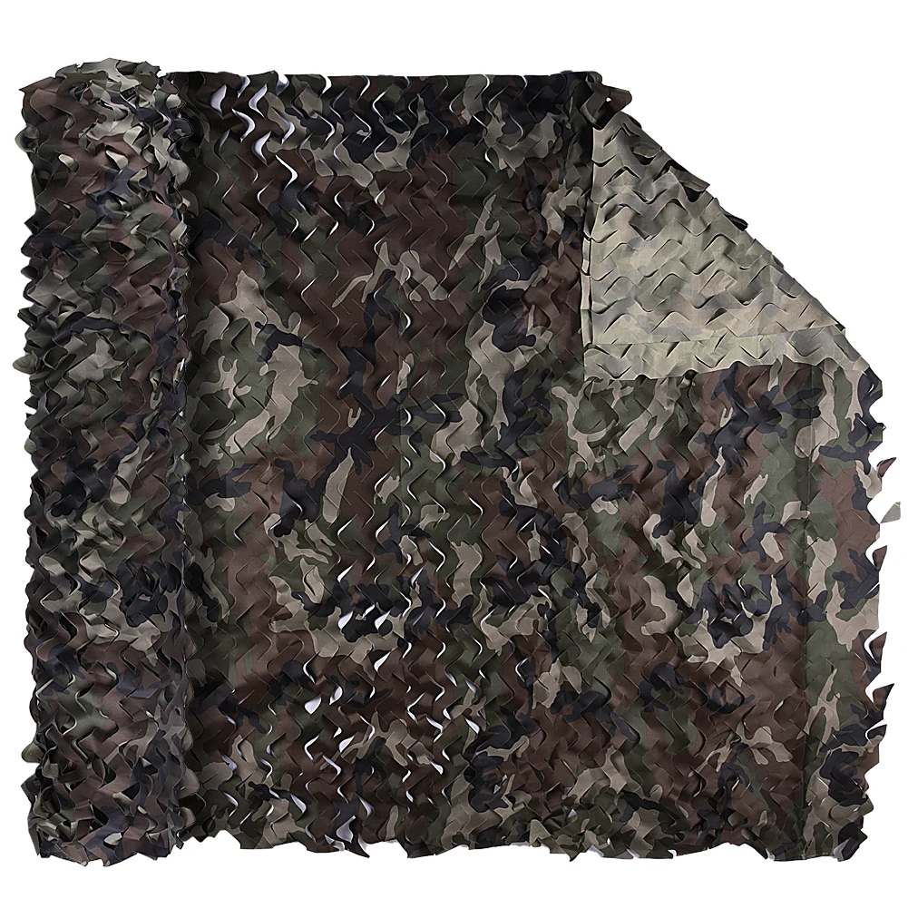 

Camouflage Net Camo Netting American four-color jungle Single Cut Flower Garden Tent Shelters For Hunting Blind Tourism Camping