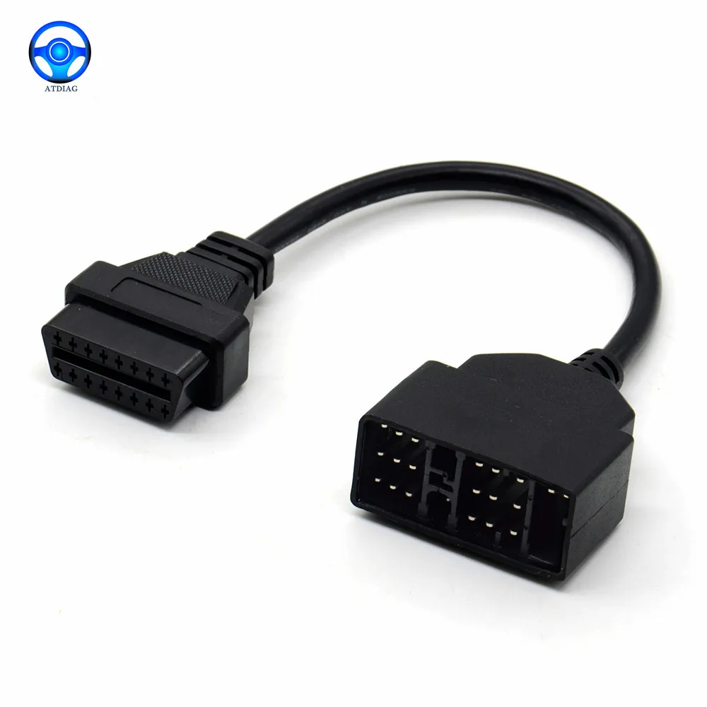 

For Toyota 22 Pin To 16 Pin OBD2 Diagnostic Adapter Cable For Toyota Car 22pin to 16pin OBD To OBD2 Connect Cable CNP Free