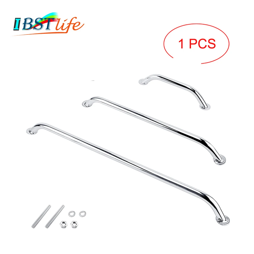 

Marine Grade SS 316 Grab Handle Door Handrail Grip Rail Grab Bar Handle with bolt Boat Hatch Yacht Marine Bathroom Hardware