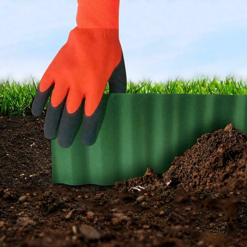 

900X10/15/20 см DIY цветочная кровать забор на лужайке искусственная садовая трава забор края забора стена дорога Садоводство маленький забор