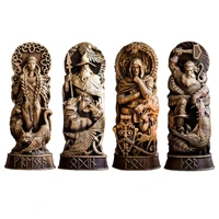 resin sculpture crafts greek god statue altar figure hindu statue for car home garden office desk gifts decoration