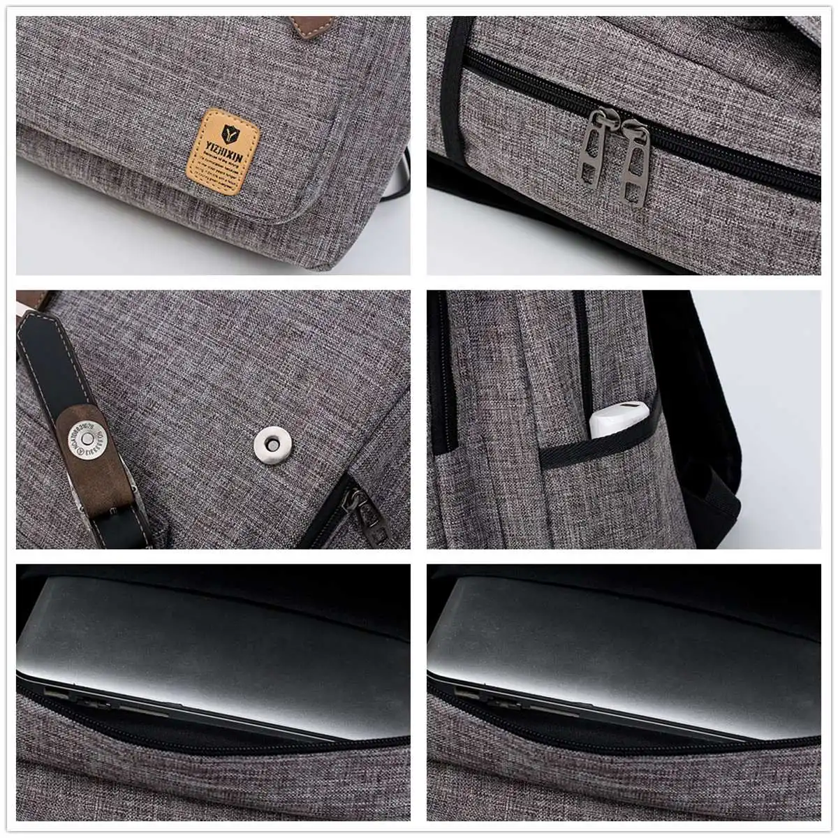 

New Casual Oxford Backpack Large Capacity Student Schoolbag Travel Laptop Backpack Shopping Bag Shoulder Crossbody Bags Gift