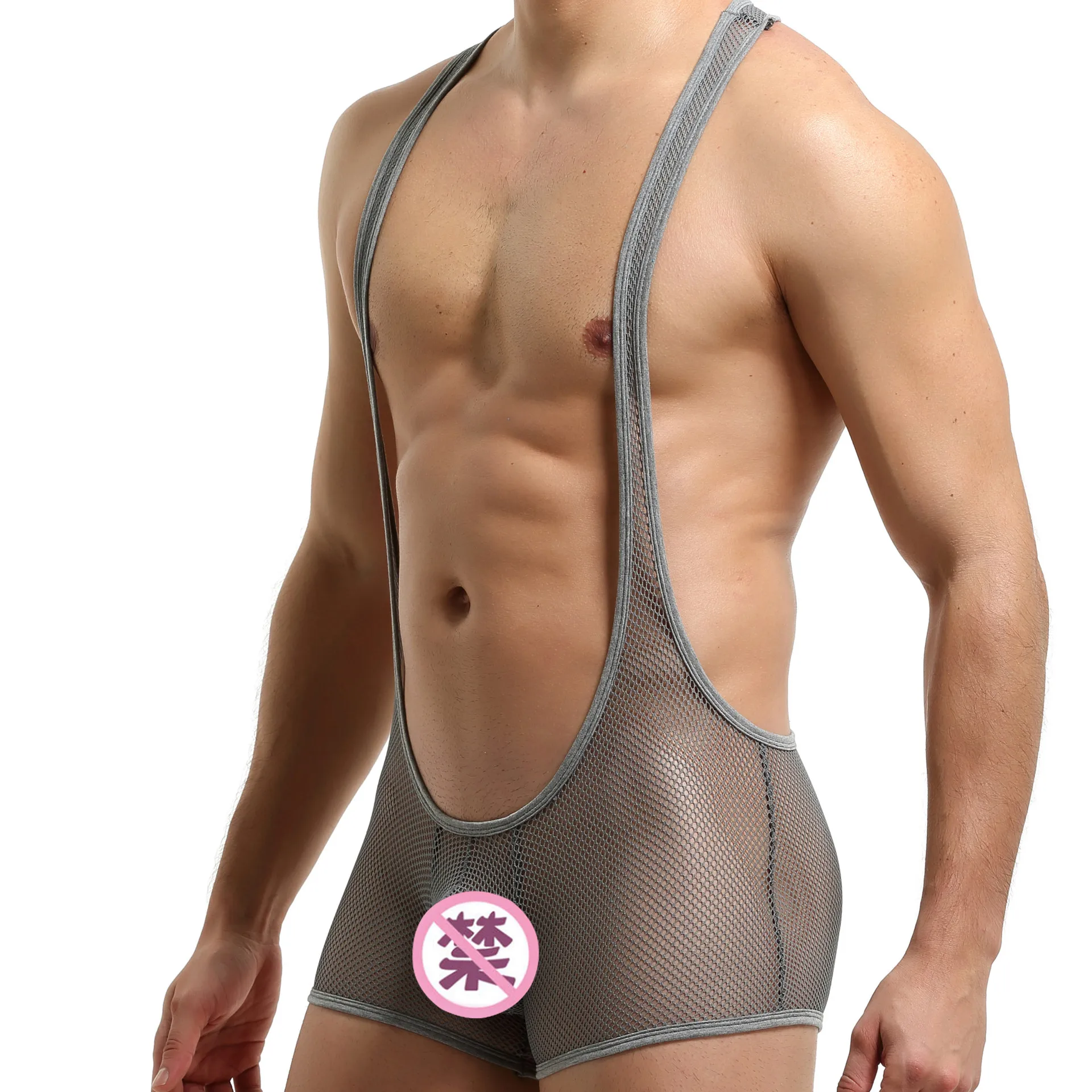 Мужское сексуальное боди слитное утягивающее белье спортивные Комбинезоны для